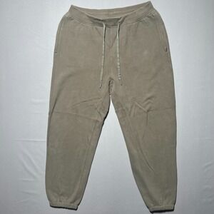 Lululemon Women's Beige High Rise Soft Jersey Jogger Regular Pants‎ Size Large